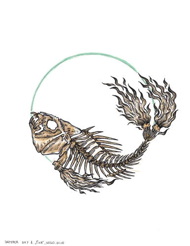 Drawing 055 - Fish