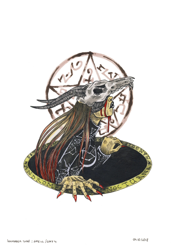 Drawing 068 - Spell