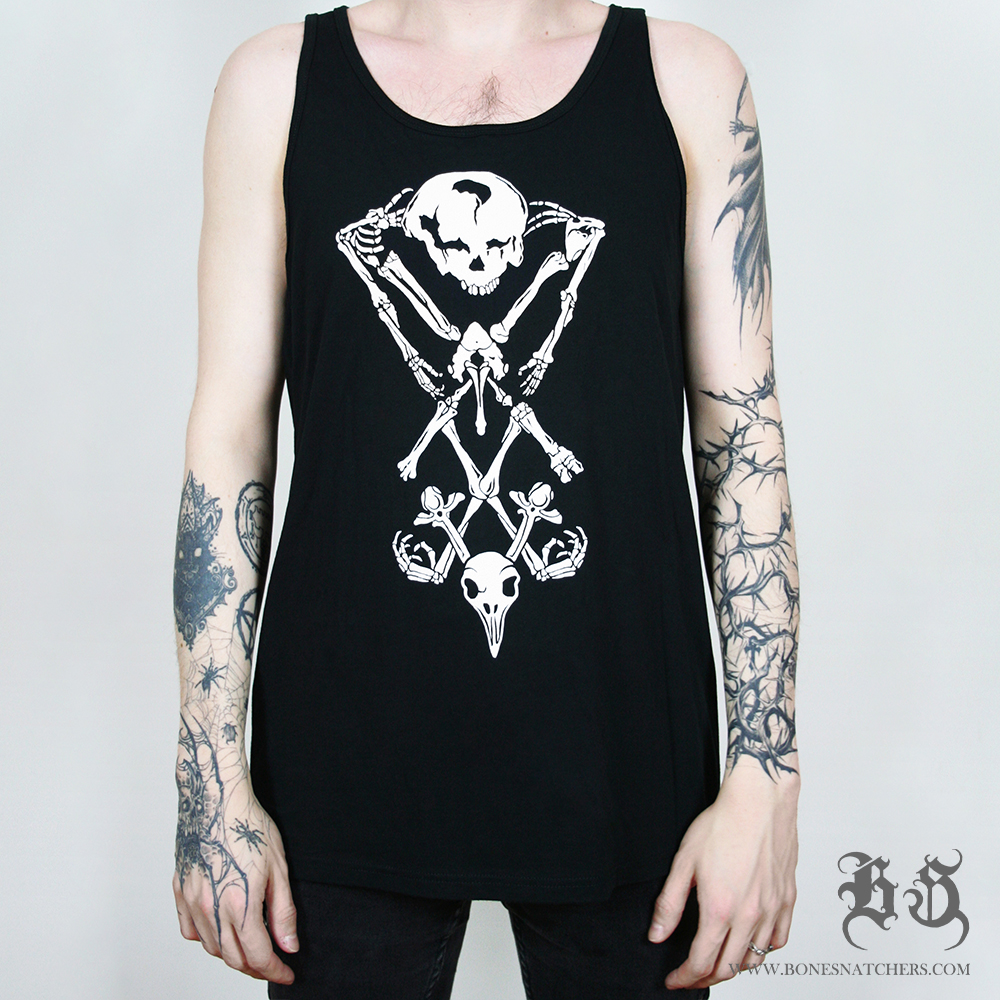 Tank top "Luciferian bones"