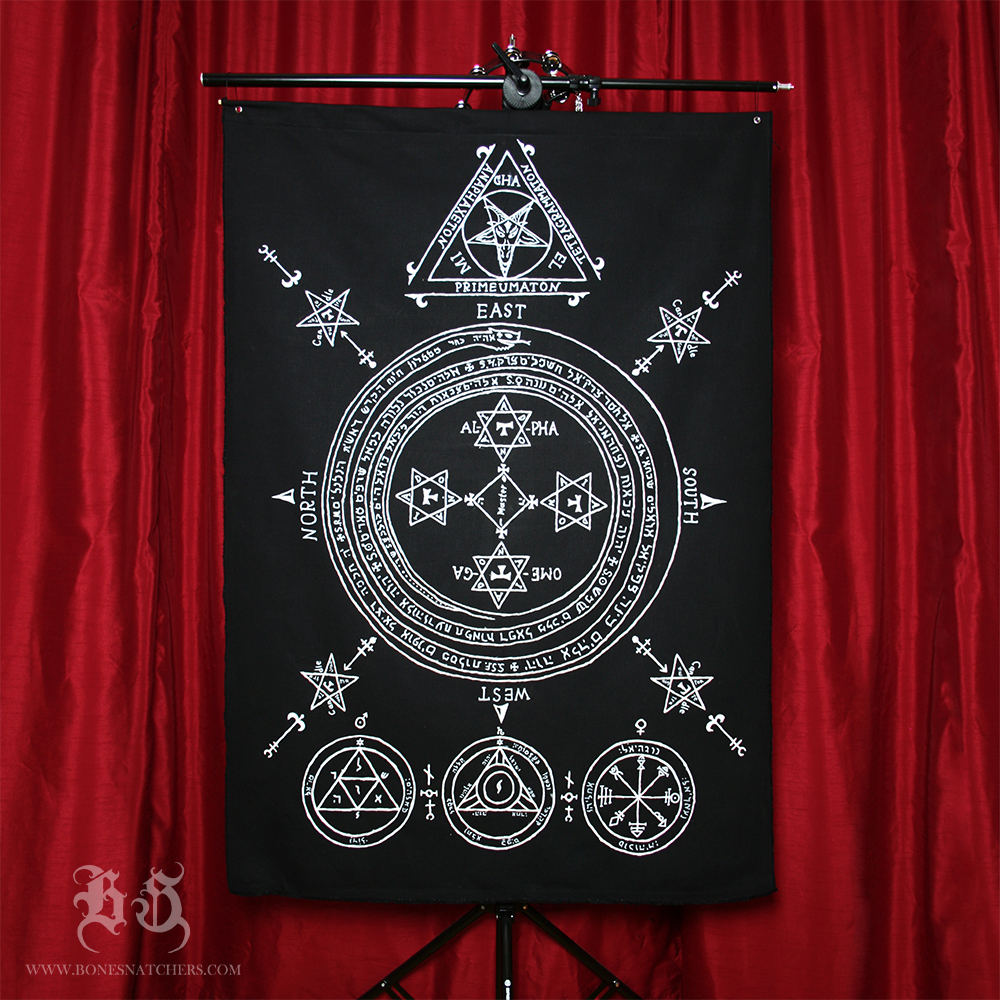 Banner "Solomonic circle"