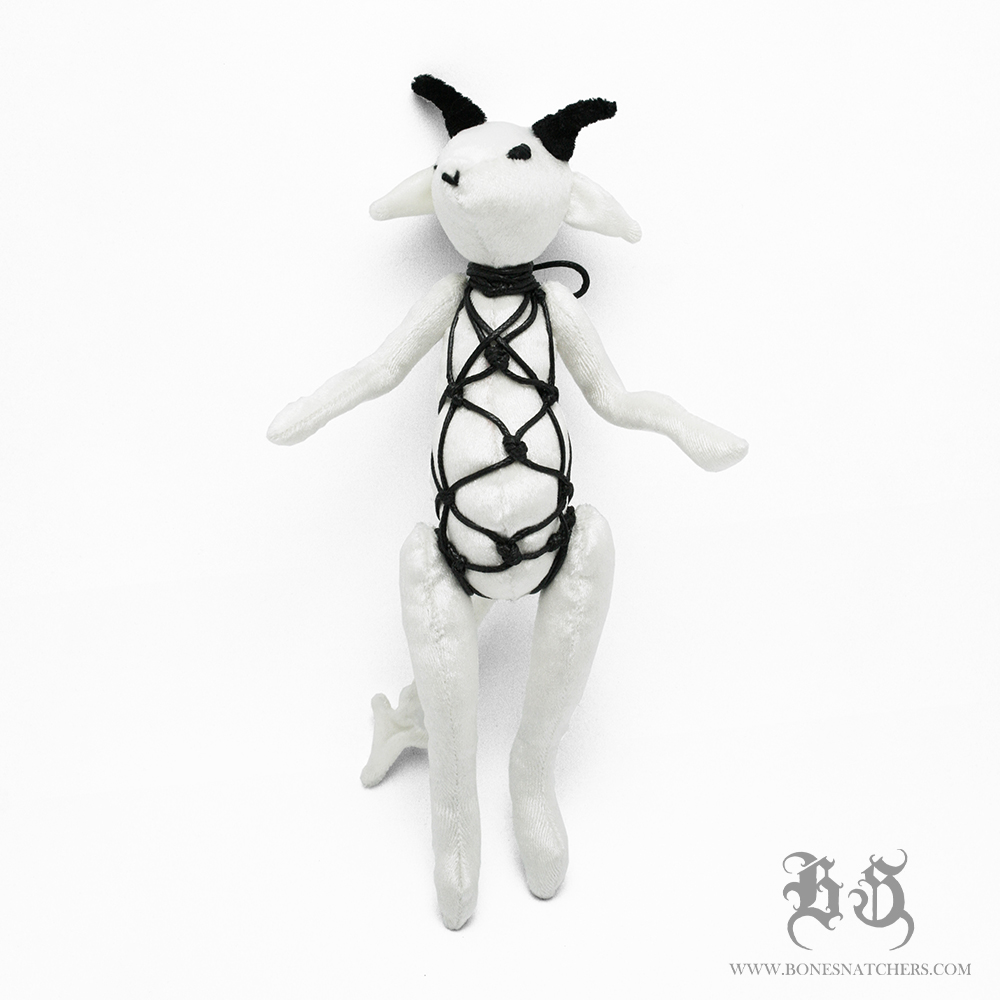 Abatiabath mini white plushie