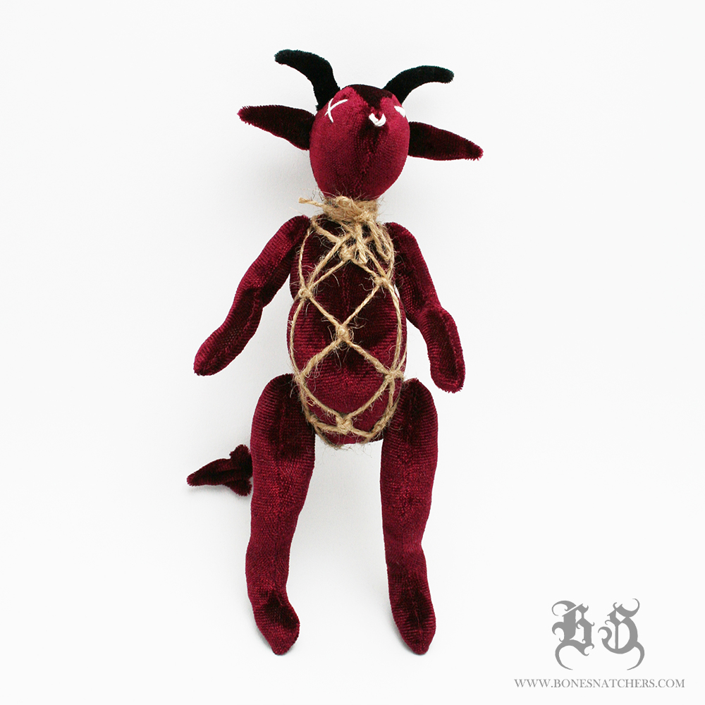 Abatiabath mini red plushie